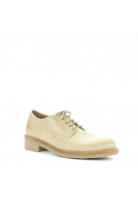 EOS Donna Brogue White Perforated